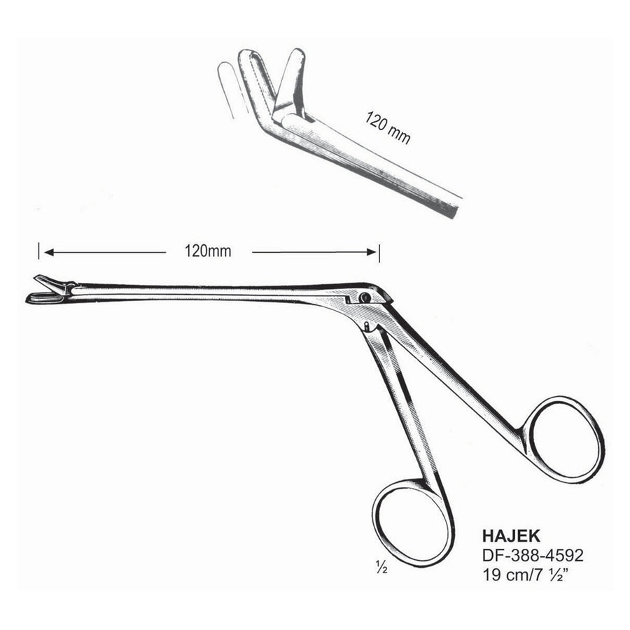 Hajek Cutting Forceps 19cm  (DF-388-4592) by Dr. Frigz