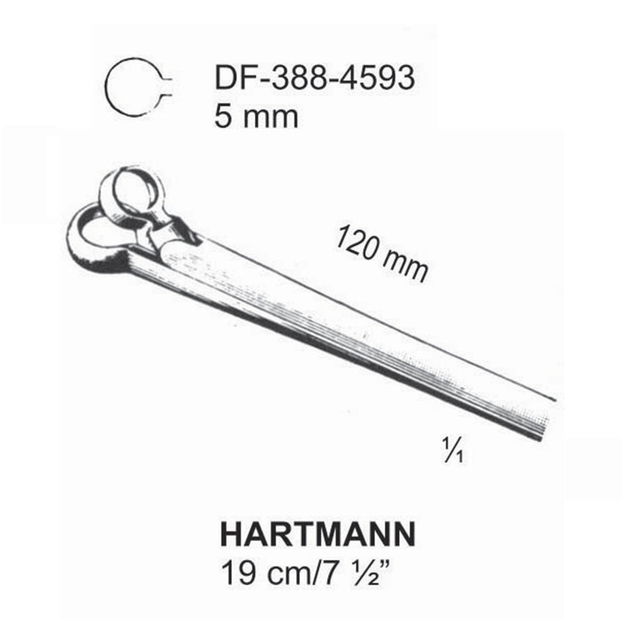Hartmann Cutting Forceps,19Cm, 5mm (DF-388-4593) by Dr. Frigz