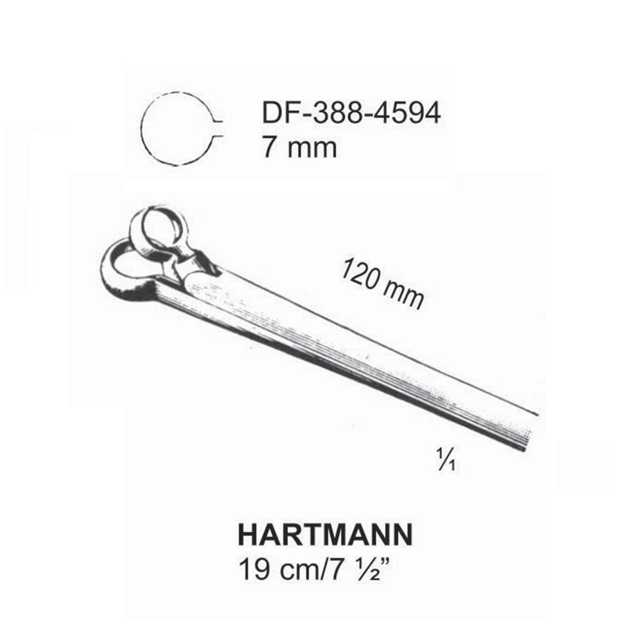 Hartmann Cutting Forceps,19Cm, 7mm (DF-388-4594) by Dr. Frigz