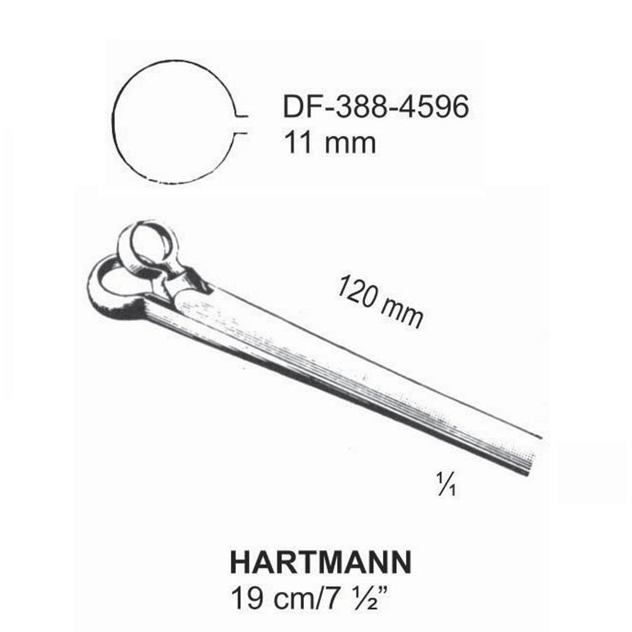 Hartmann Cutting Forceps,19Cm, 11mm (DF-388-4596) by Dr. Frigz