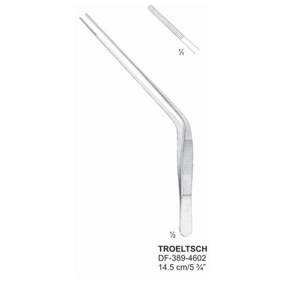 Troeltsch Nasal Forceps Angled 14.5cm  (DF-389-4602)