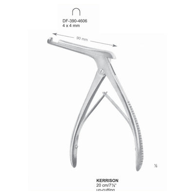 Kerrison Septum Forceps, 4X4mm , 20Cm, Up-Cutting (DF-390-4606)