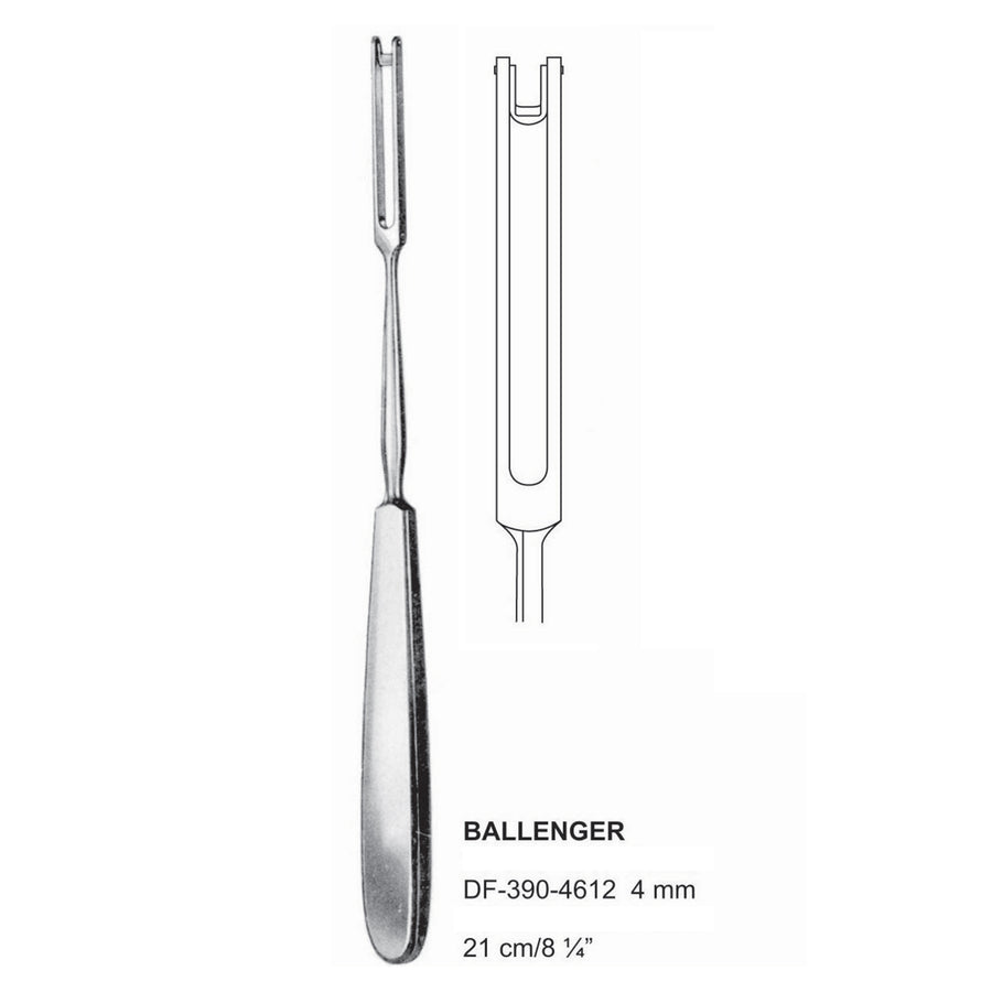 Ballenger Septum Knives Width4mm , 21cm  (DF-390-4612) by Dr. Frigz