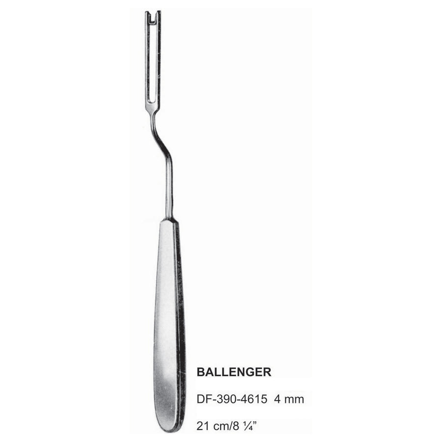 Ballenger Septum Knives Width 4mm , 21cm (DF-390-4615) by Dr. Frigz