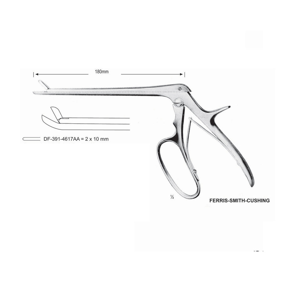 Ferris-Smith-Cushing Sphenoin Bone Punches 2X10mm (DF-391-4617Aa) by Dr. Frigz