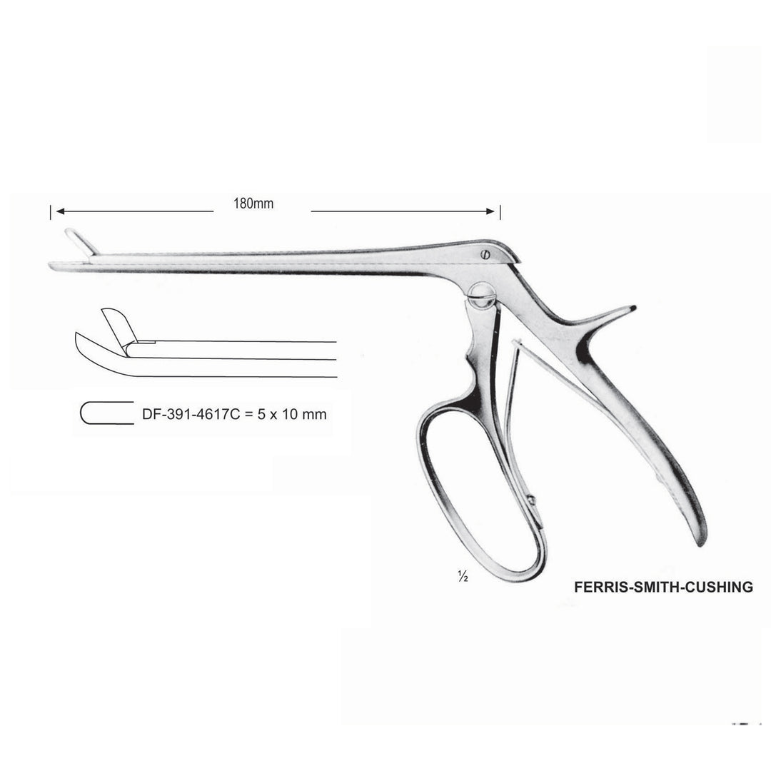 Ferris-Smith-Cushing Sphenoin Bone Punches 5X10mm (DF-391-4617C) by Dr. Frigz