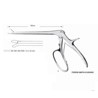 Ferris-Smith-Cushing Sphenoin Bone Punches 2X10mm (DF-391-4617DD)
