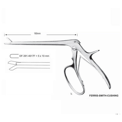 Ferris-Smith-Cushing Sphenoin Bone Punches 5X10mm (DF-391-4617F)