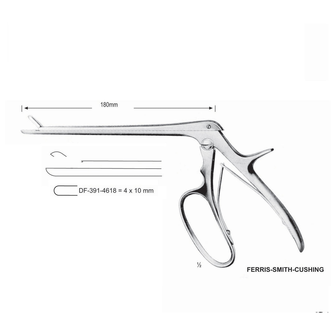 Ferris-Smith-Cushing Rongeur Forceps Width 180mm  (DF-391-4618) by Dr. Frigz