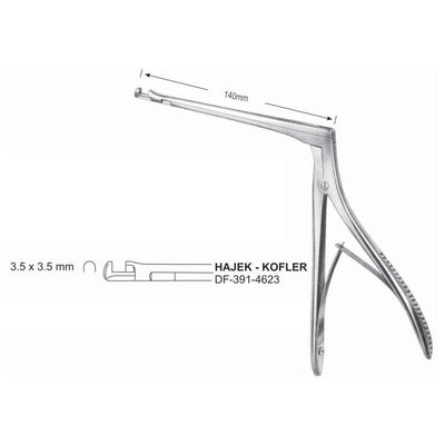 Hajek-Kofler Sphenoid Punches Width 140mm  (DF-391-4623)