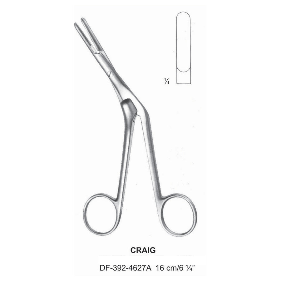 Craig Septum Forceps 16 cm (DF-392-4627A) by Dr. Frigz