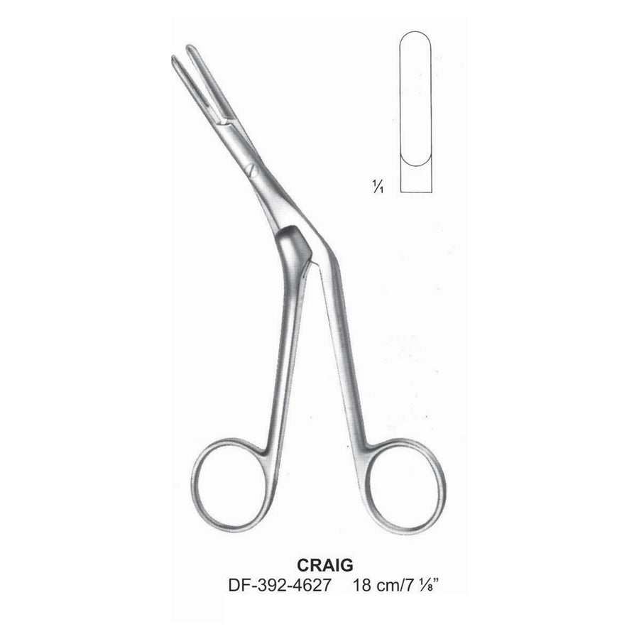 Craig Nasal Cutting Forceps 18cm  (DF-392-4627) by Dr. Frigz