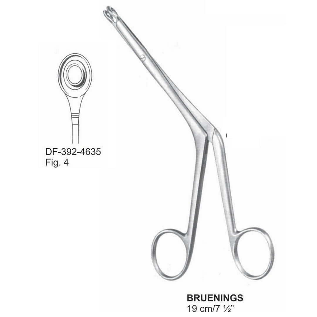 Bruenings Ethmoid Forceps 19Cm, Fig.4 (DF-392-4635) by Dr. Frigz