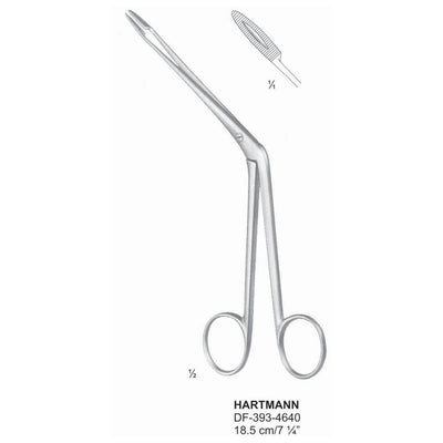 Hartmann Nasal Polypus Forceps 18.5cm  (DF-393-4640)