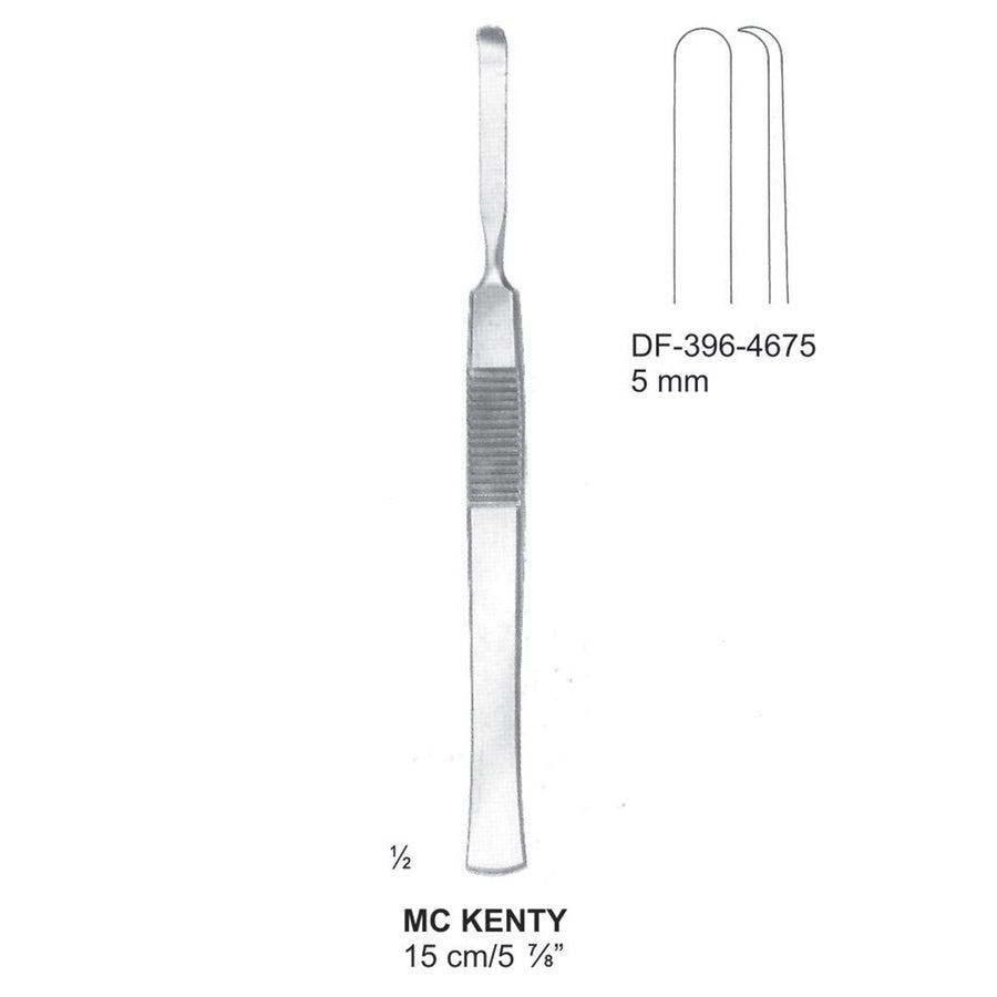 Mckenty Septum Elevators, 15Cm, 5mm (DF-396-4675) by Dr. Frigz