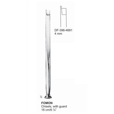 Fomon Septum Elevators, With Chiesels & Guard 4Mm  (Df-396-4681)