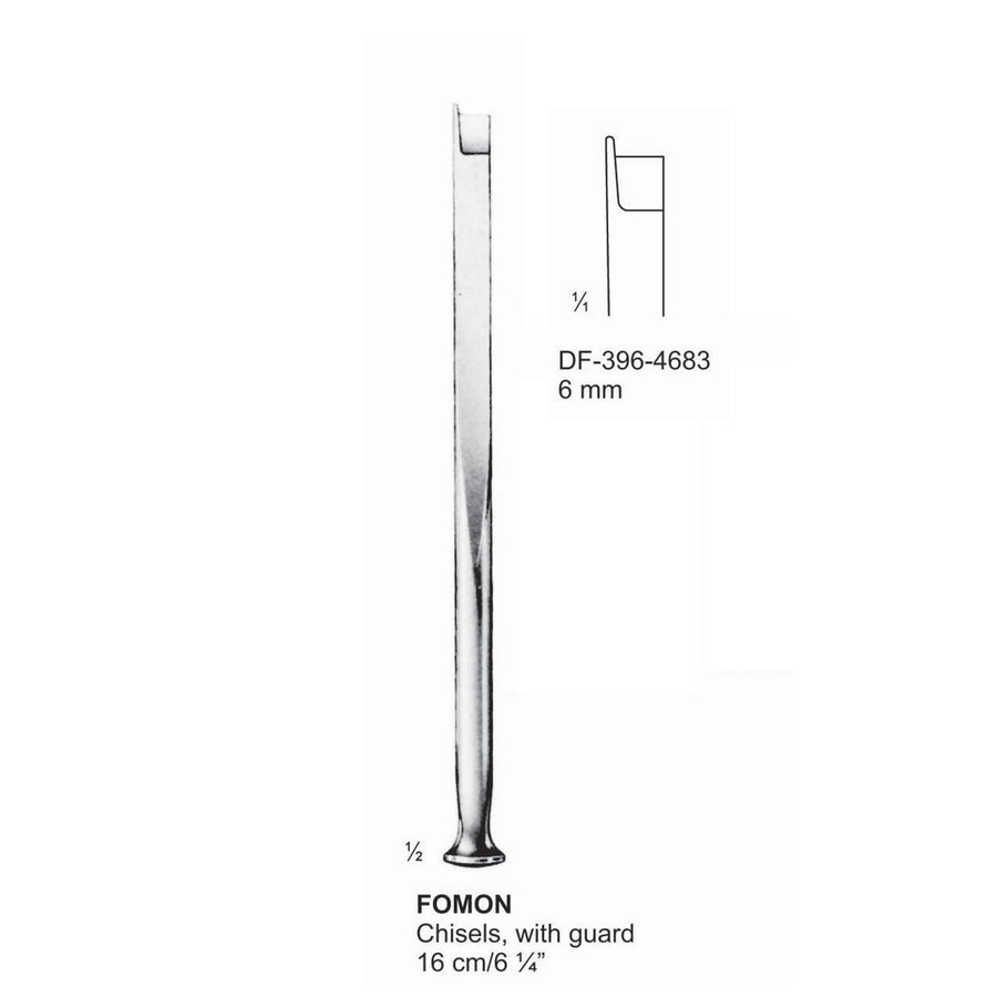 Fomon Septum Elevators, With Chiesels & Guard 6Mm  (Df-396-4683) by Raymed