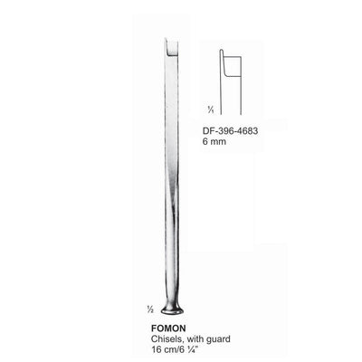 Fomon Septum Elevators, With Chiesels & Guard 6Mm  (Df-396-4683)