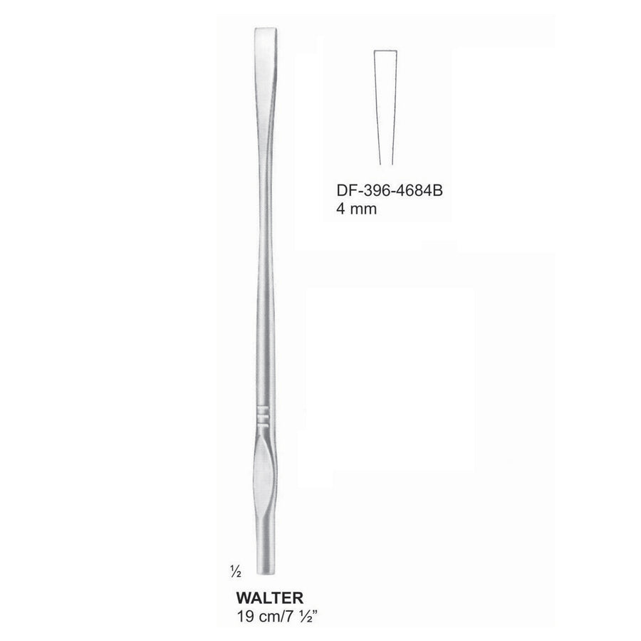 Walter Osteotomes Chisels 19Cm, 4mm (DF-396-4684B) by Dr. Frigz