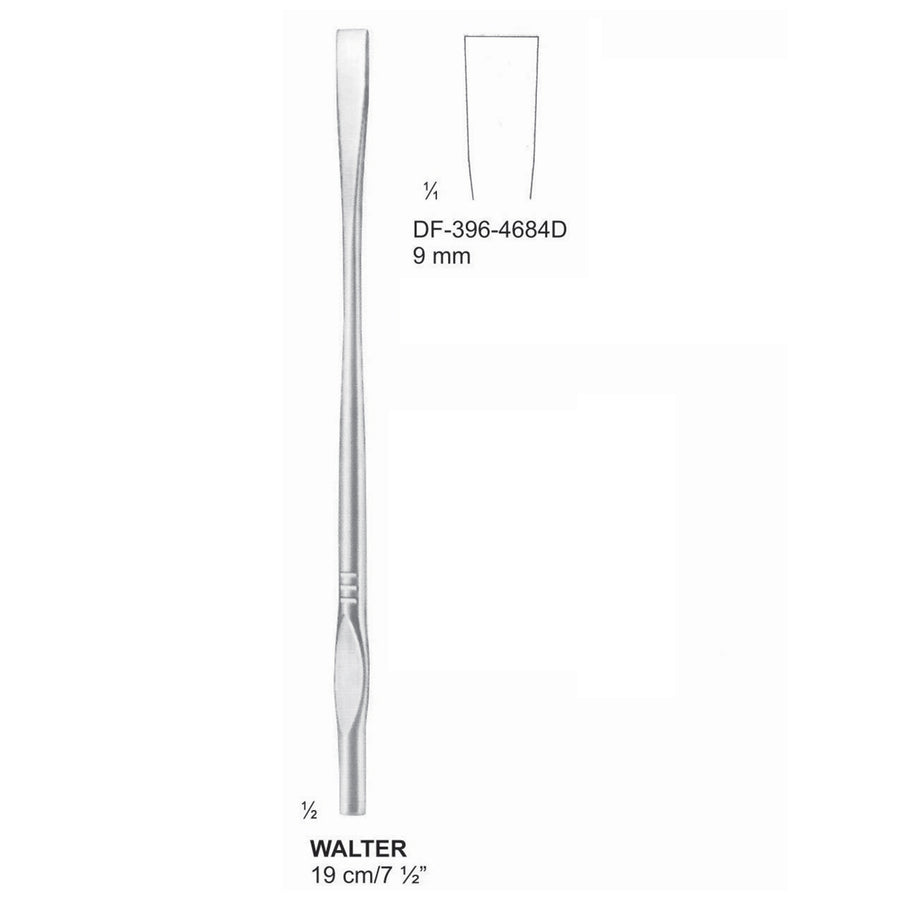 Walter Osteotomes Chisels 19Cm, 9mm (DF-396-4684D) by Dr. Frigz