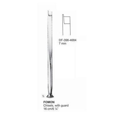 Fomon Septum Elevators, With Chiesels & Guard 7Mm  (Df-396-4684)