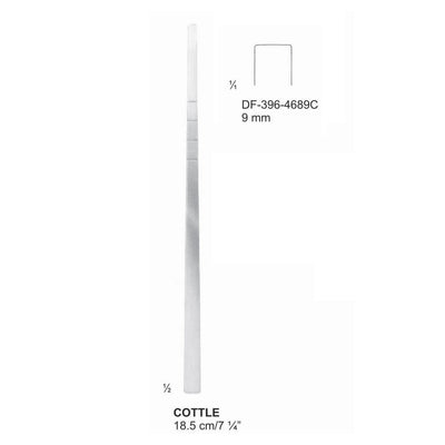 Cottle Osteotomes 18.5Cm, 9mm (DF-396-4689C)
