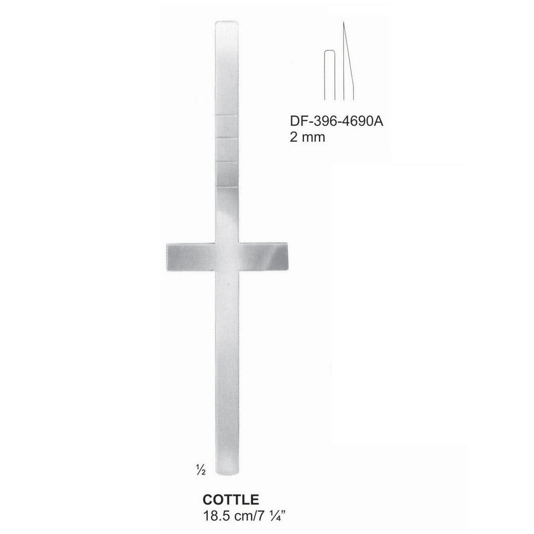 Cottle Osteotomes 18.5Cm, 2mm (DF-396-4690A) by Dr. Frigz