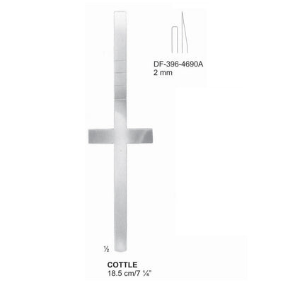 Cottle Osteotomes 18.5Cm, 2mm (DF-396-4690A)