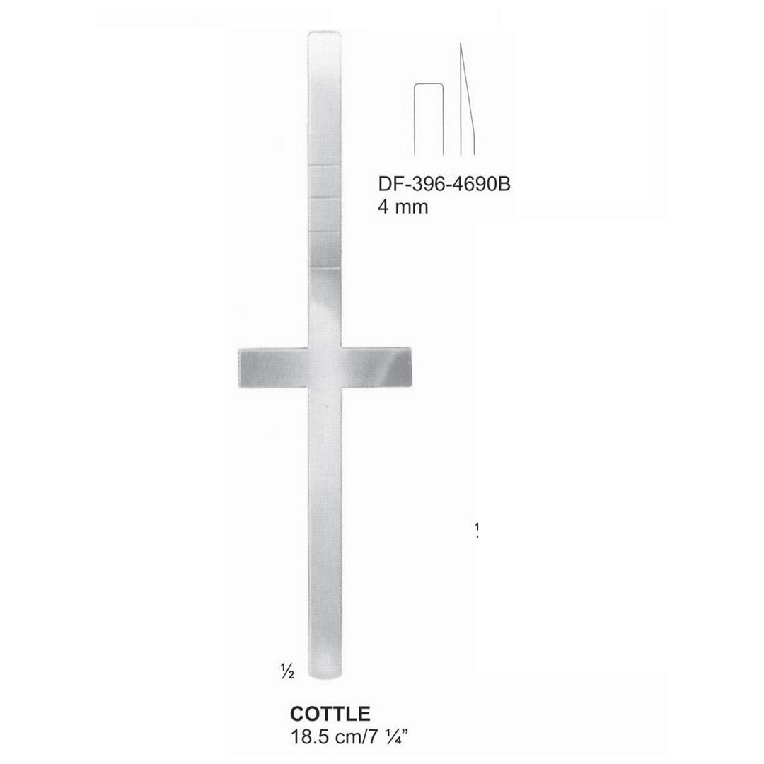 Cottle Osteotomes 18.5Cm, 4mm (DF-396-4690B) by Dr. Frigz