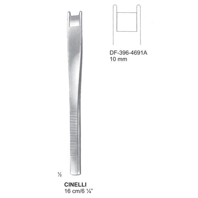 Cinelli Osteotomes Chisels 16Cm, 10mm (DF-396-4691A)