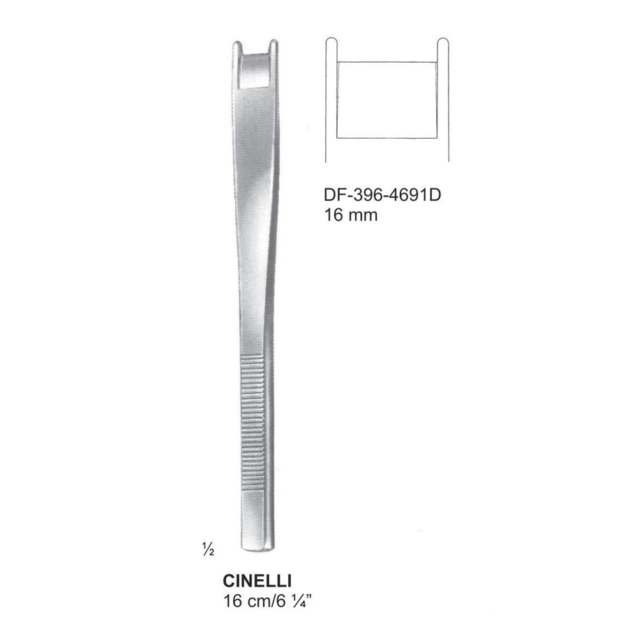 Cinelli Osteotomes Chisels 16Cm, 16mm (DF-396-4691D) by Dr. Frigz