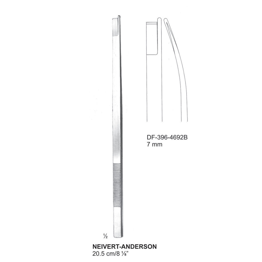 Neivert-Anderson Osteotomes Chisels 20.5Cm, 7mm (DF-396-4692B) by Dr. Frigz