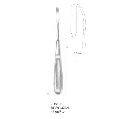 Joseph Periosteal Elevators 18Cm, 6.5mm (DF-399-4702A) by Dr. Frigz