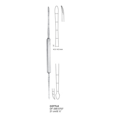 Cottle Septum & Periosteal Elevators, 21Cm.  (Df-399-4707)