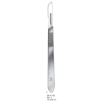 V. Mueller Knife Handle V. Mueller® Stainless Steel Size 3L - M-803969 –  Axiom Medical Supplies