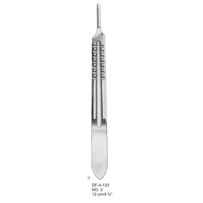 Scalpel Handles No. 3, 12cm  (DF-4-133) by Dr. Frigz