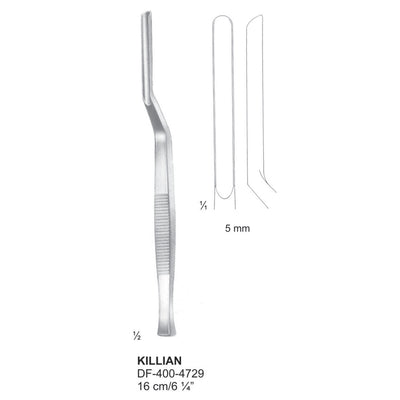 Killian Periosteotomes Gouges, 16Cm. 5mm  (DF-400-4729) by Dr. Frigz