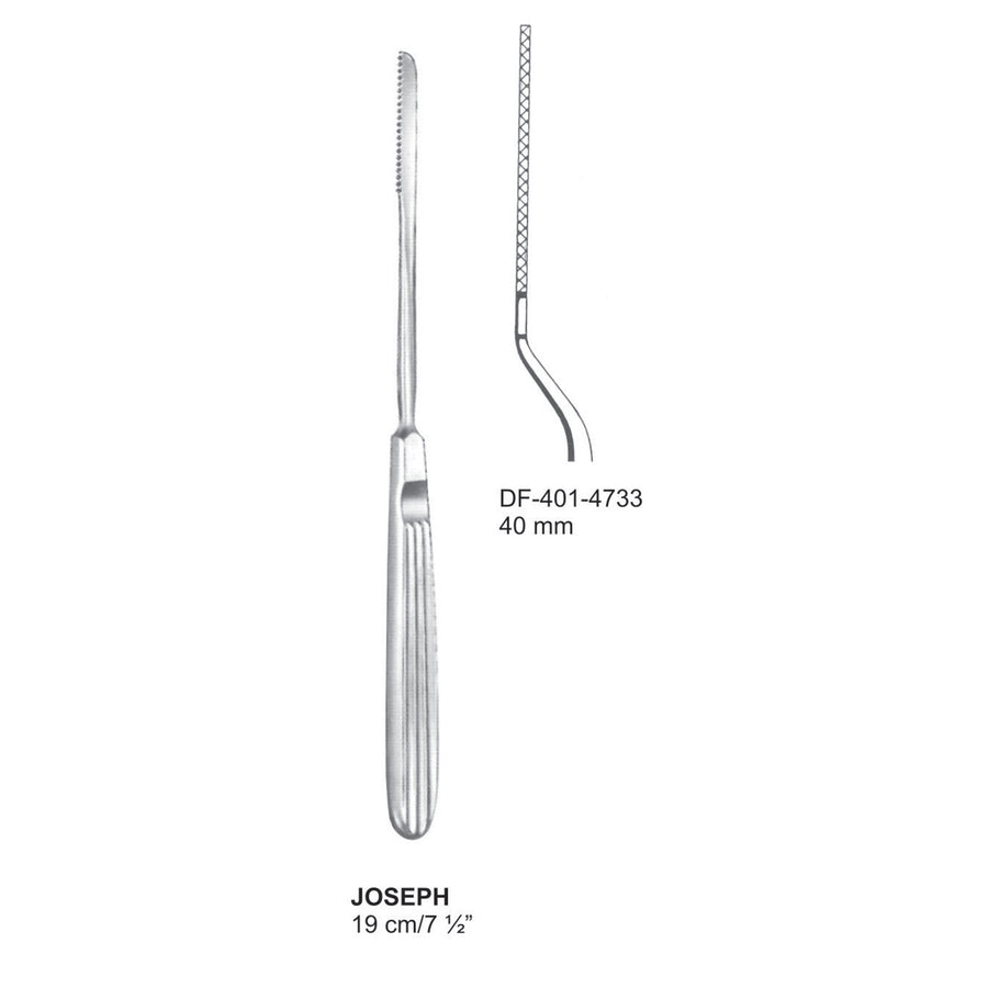 Joseph Nasal Saw, Left Curved. 19,0 cm  (DF-401-4733) by Dr. Frigz