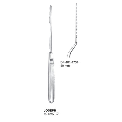Joseph Nasal Saw, Right Curved. 19,0 cm  (DF-401-4734)