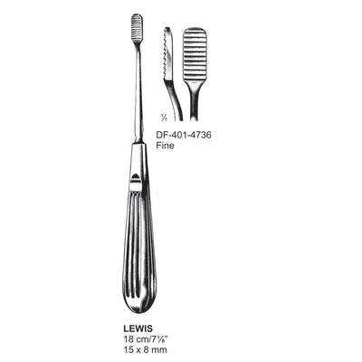 Lewis Nasal Saws, Fine, 15X8mm , 18cm  (DF-401-4736)