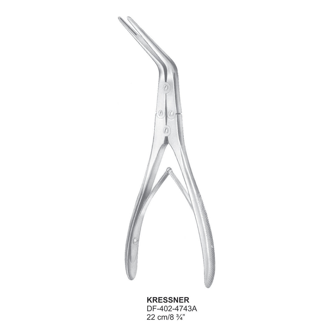 Kressner Septum Forceps, 22cm  (DF-402-4743A) by Dr. Frigz