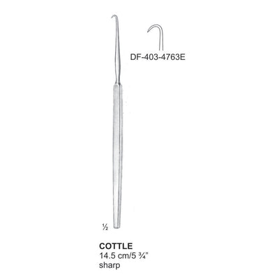 Cottle Nasal Hooklets 14.5Cm, Sharp (DF-403-4763E)