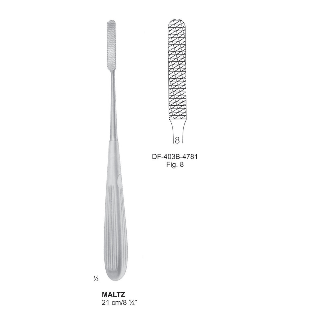 Maltz Nasal Rasps, Fig.8, 21cm (DF-403B-4781) by Dr. Frigz