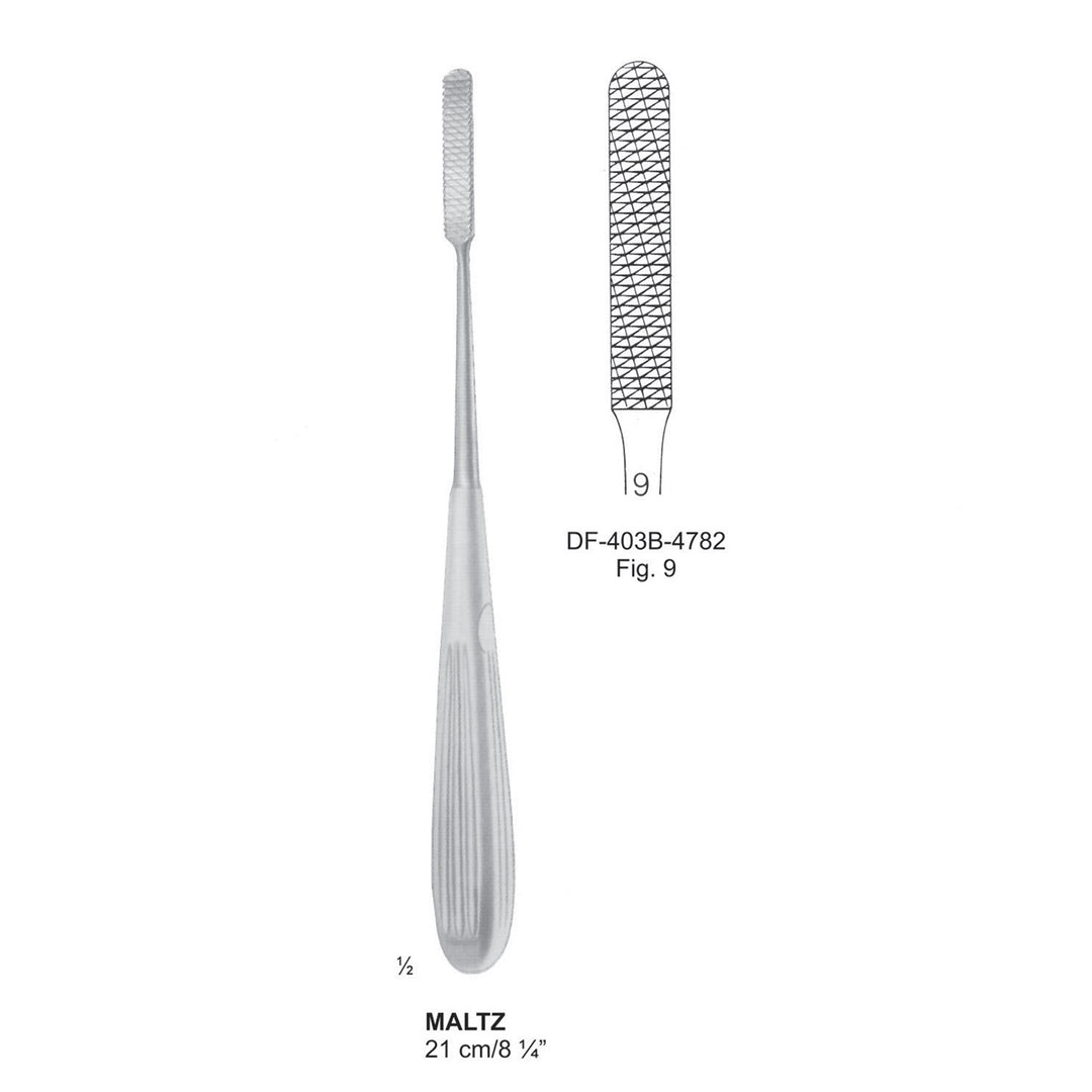 Maltz Nasal Rasps, Fig.9, 21cm (DF-403B-4782) by Dr. Frigz