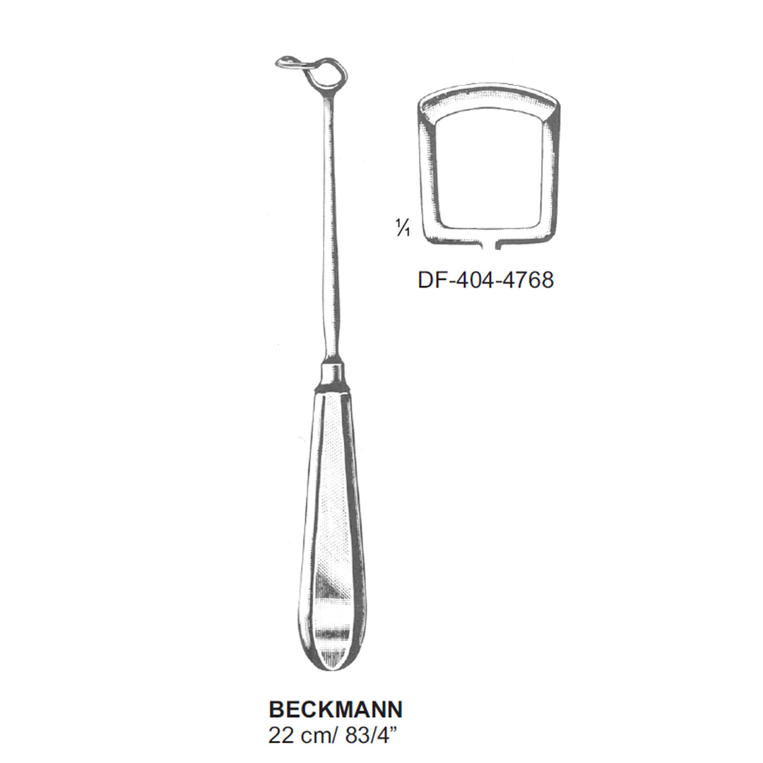 Beckmann Adenoid Curettes 22 cm  (DF-404-4766) by Dr. Frigz