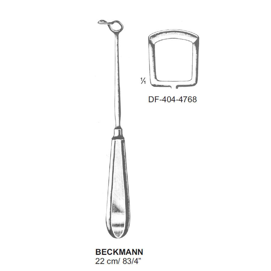 Beckmann Adenoid Curettes 22 cm  (DF-404-4766) by Dr. Frigz