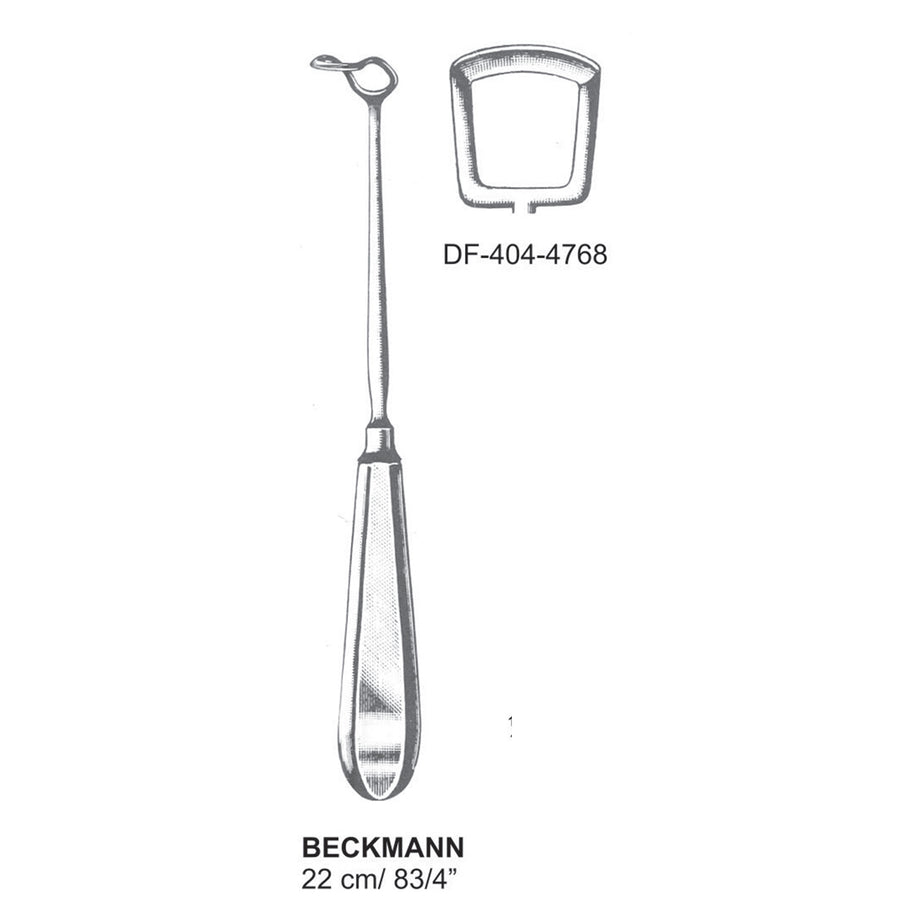 Beckmann Adnoid Curettes 22cm  (DF-404-4768) by Dr. Frigz