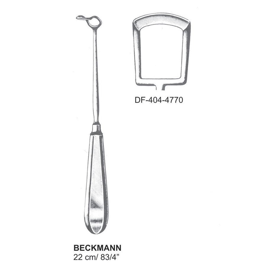 Beckmann Adnoid Curettes 22 cm  (DF-404-4770) by Dr. Frigz