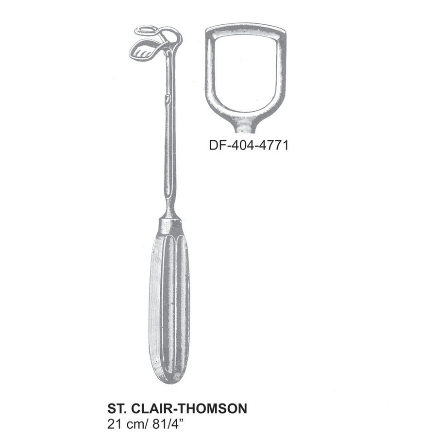 St. Clair-Thomson Adenoid Curettes 21cm  (DF-404-4771) by Dr. Frigz