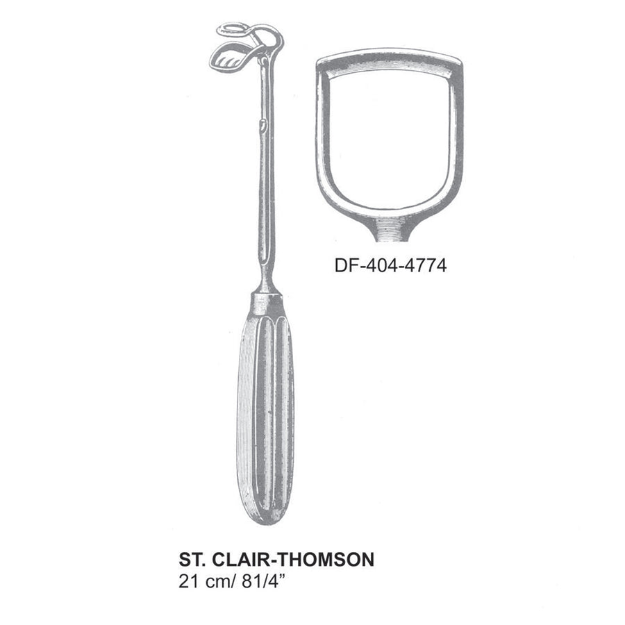 St. Clair-Thomson Adenoid Curettes 21 cm  (DF-404-4774) by Dr. Frigz